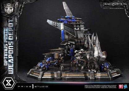 Transformers: Dark of the Moon (Film) Museum Masterline Statue Optimus Prime Weapons Depot Bonus Version 127 cm – Bild 16