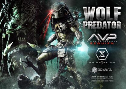 Alien vs. Predator Real Elite Masterline Series Statue 1/3 Requiem Wolf Predator 95 cm – Bild 2