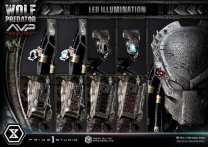 Alien vs. Predator Real Elite Masterline Series Statue 1/3 Requiem Wolf Predator 95 cm – Bild 9