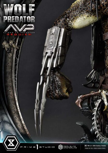 Alien vs. Predator Real Elite Masterline Series Statue 1/3 Requiem Wolf Predator 95 cm – Bild 23