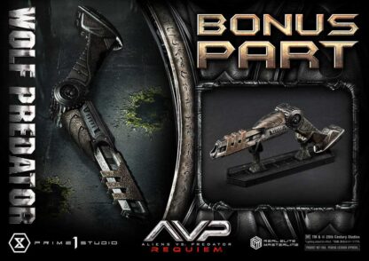Alien vs. Predator Real Elite Masterline Series Statue 1/3 Requiem Wolf Predator Deluxe Bonus Ver. 95 cm – Bild 3