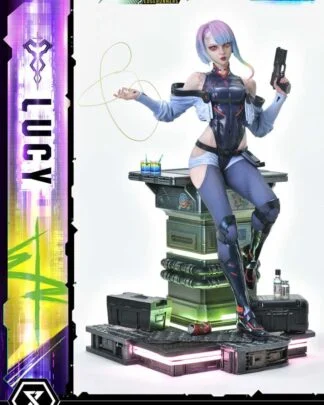 Cyberpunk: Edgerunners Real Elite Masterline Series Statue 1/4 Lucy Deluxe Version 50 cm