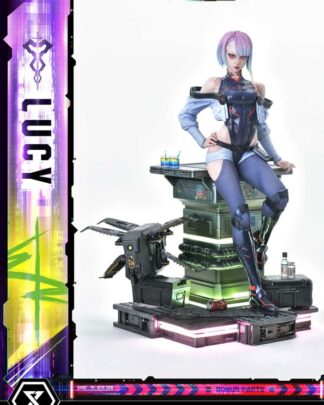 Cyberpunk: Edgerunners Real Elite Masterline Series Statue 1/4 Lucy Deluxe Bonus Version 50 cm