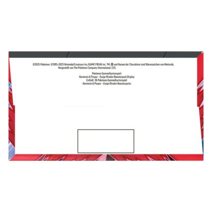 Pokémon TCG KP10 Karmesin & Purpur - Ewige Rivalen Booster Display (36) *Deutsche Version* – Bild 5