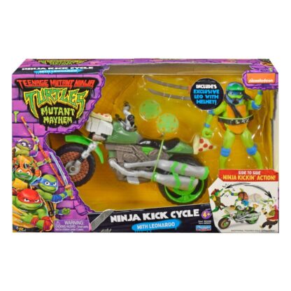 Teenage Mutant Ninja Turtles: Mutant Mayhem Fahrzeuge mit Figuren 30 cm Sortiment (4) – Bild 2