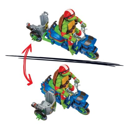 Teenage Mutant Ninja Turtles: Mutant Mayhem Fahrzeuge mit Figuren 30 cm Sortiment (4) – Bild 12