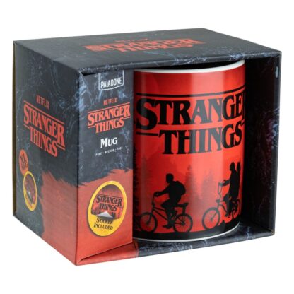 Stranger Things Tasse mit Aufkleber XL – Bild 2
