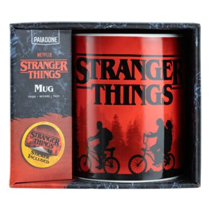Stranger Things Tasse mit Aufkleber XL – Bild 3