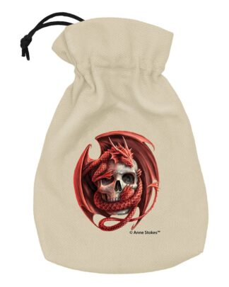 Anne Stokes Würfelbeutel Skull Embrace