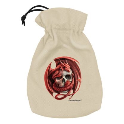 Anne Stokes Würfelbeutel Skull Embrace