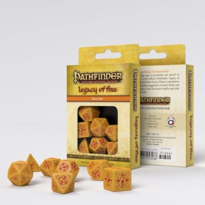 Pathfinder Würfel Set Legacy of Fire (7) - Beschädigte Verpackung – Bild 2