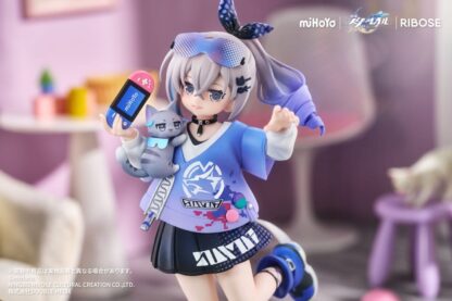 Honkai: Star Rail Rise Up Little Cat Series PVC Statue Silver Wolf Ver. 19 cm – Bild 8