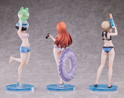 Steins Gate PVC Statuen 3er-Set 1/7 Suzuha Amane, Kurisu Makise, Mayuri Shiina Swimsuit Ver. – Bild 6