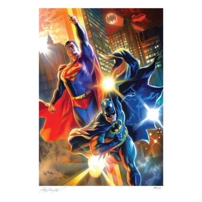 DC Comics Kunstdruck Batman & Superman: World's Finest 61 x 46 cm - ungerahmt