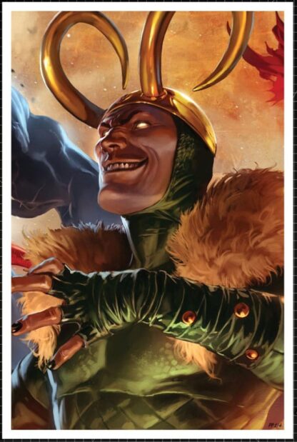 Marvel Kunstdruck Siege Loki 61 x 41 cm - ungerahmt