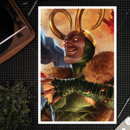 Marvel Kunstdruck Siege Loki 61 x 41 cm - ungerahmt – Bild 2