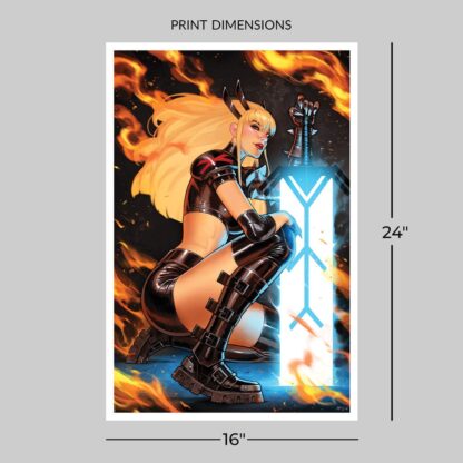 Marvel Kunstdruck Magik: The Mystic Mutant 61 x 41 cm - ungerahmt – Bild 3