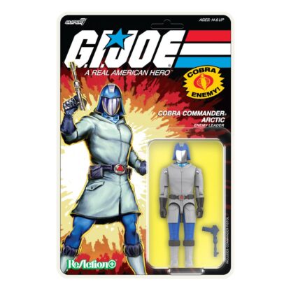 GI Joe ReAction+ Actionfigur Wave 3 Arctic Cobra Commander (Cartoon) 10 cm – Bild 3