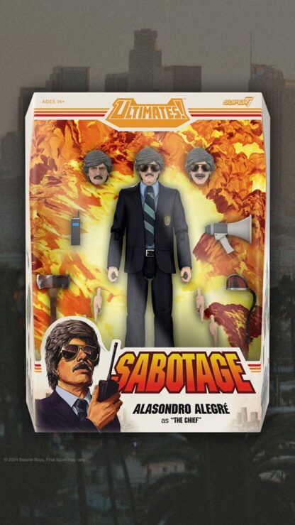 Beastie Boys Ultimates Actionfigur Wave 1 Alasondro Alegre as  "The Chief" 18 cm - Beschädigte Verpackung – Bild 4