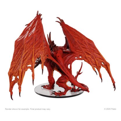 Pathfinder Battles Boxed Miniaturen vorbemalt Diabolic Dragon 18 cm – Bild 2