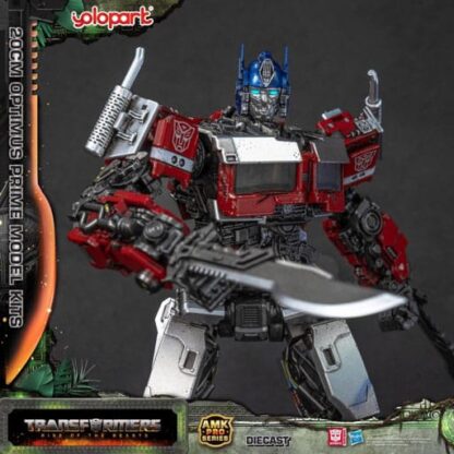 Transformers: Rise of the Beasts AMK Pro Series Plastic Model Kit Optimus Prime (Oversea Version) 20 cm – Bild 7