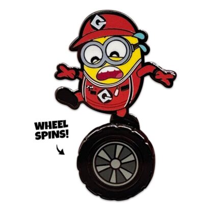 Ich - Einfach Unverbesserlich Ansteck-Pin Tire Minion Spinning 5 cm