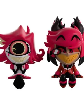 Hazbin Hotel Vinyl Figuren Alastor & Niffty Monitor Buddiez
