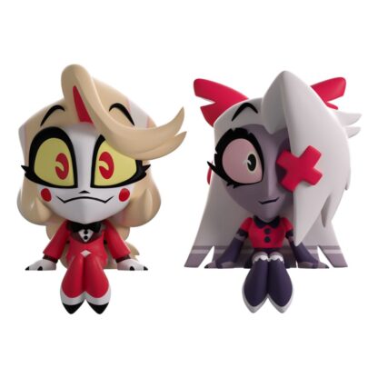 Hazbin Hotel Vinyl Figuren Charlie & Vaggie Monitor Buddiez