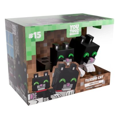 Minecraft Vinyl Figur Tuxedo Cat 6 cm – Bild 6