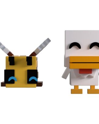 Minecraft Vinyl Figuren Bee and Chicken Monitor Buddiez