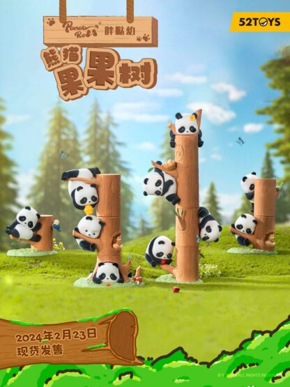 Panda Roll Blind Box Figuren Sortiment Fruit Tree Climbing 7 cm (8) – Bild 2