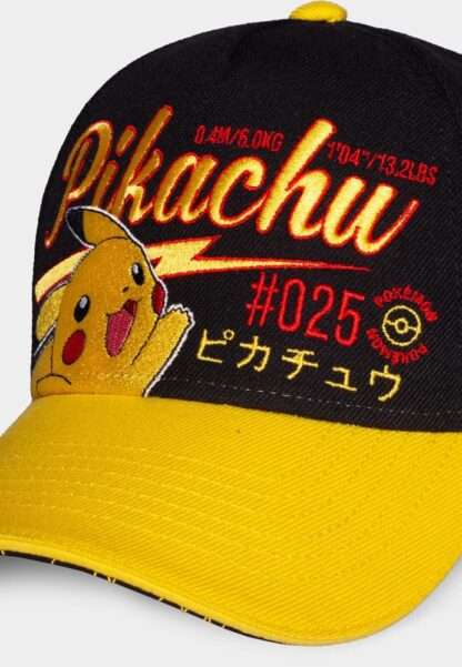 Pokemon Baseball Cap Pikachu Hello – Bild 4