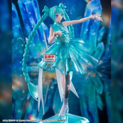 Hatsune Miku Clearluxe  PVC Statue Emerald Gem 28 cm – Bild 3