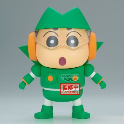 Crayon Shinchan Cosplay PVC Statue Kantam Robo Shinchan 12 cm – Bild 2