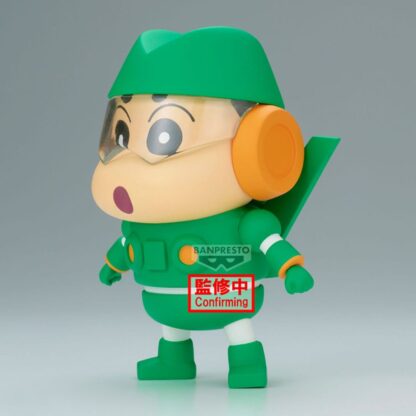 Crayon Shinchan Cosplay PVC Statue Kantam Robo Shinchan 12 cm – Bild 5
