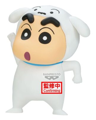 Crayon Shinchan Cosplay PVC Statue Shiro Shinchan 11 cm