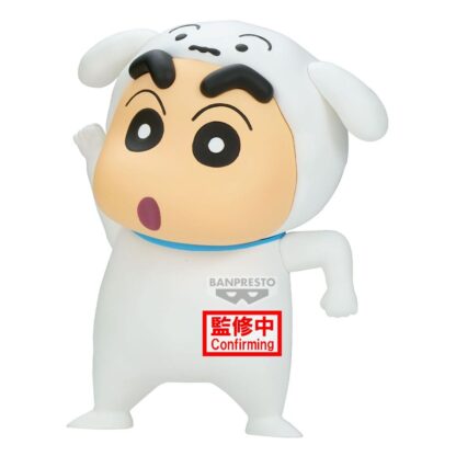 Crayon Shinchan Cosplay PVC Statue Shiro Shinchan 11 cm