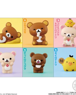Rilakkuma Friends Mini-Figuren 6 cm Display (12)