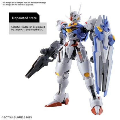 Gundam: The Witch from Mercury High Grade Plastic Model Kit 1/144 Gundam Aerial - Beschädigte Verpackung – Bild 9