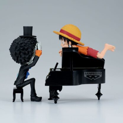 One Piece WCF Log Stories PVC Statue Luffy & Brook 8 cm – Bild 5