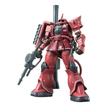 Gundam High Grade Plastic Model Kit 1/144 MS-06S Zaku II PoZ Char Aznable's Red Comet Version