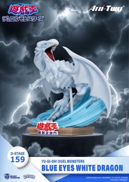 Yu-Gi-Oh! Duel Monsters D-Stage PVC Diorama Blue Eyes White Dragon 15 cm – Bild 2