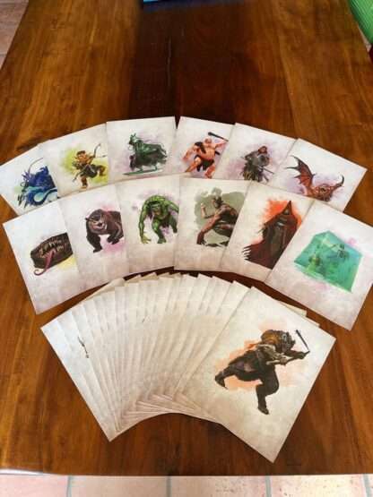 Dungeons & Dragons RPG Begegnungskarten Challenge Rating 0-6: Pack 1 *englisch* – Bild 5