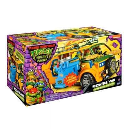 Teenage Mutant Ninja Turtles: Mutant Mayhem Fahrzeug Pizzafire Van 20 cm – Bild 5