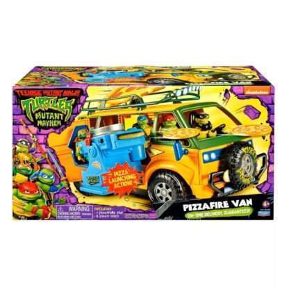 Teenage Mutant Ninja Turtles: Mutant Mayhem Fahrzeug Pizzafire Van 20 cm – Bild 6