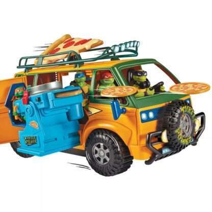 Teenage Mutant Ninja Turtles: Mutant Mayhem Fahrzeug Pizzafire Van 20 cm – Bild 7
