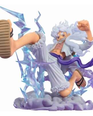 One Piece FiguartsZERO PVC Statue (Extra Battle) Monkey D. Ruffy -Gear 5 Gigant- 30 cm - Beschädigte Verpackung