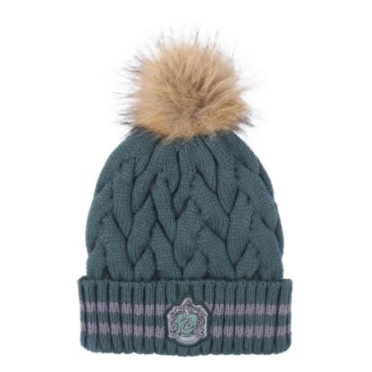 HaHarry Potter Beanie Pompon Slytherin Dark Green