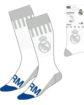 Fußball Socken Real Madrid White 38-45