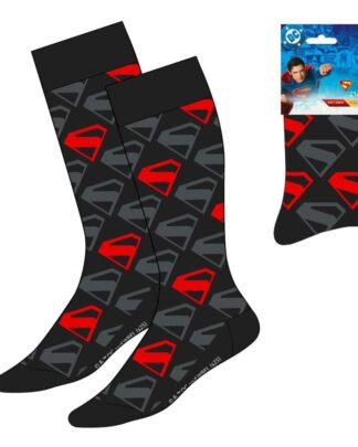DC Comics Socken Superman Logo Black 38-45